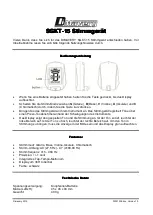 Dimavery SGKT-15 User Manual preview