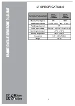 Preview for 4 page of DIMAX GROUP Könner & Söhnen KS-B1A Owner'S Manual