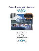 Preview for 1 page of Dimension One Spas 01510-1030 Installation  & Owners Manual