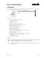 Preview for 5 page of Dimetix DLS-C 15 Technical Reference Manual