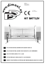 DIMOEL KIT BATT12V Manual preview