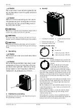 Предварительный просмотр 19 страницы Dimplex 381040 Operating Instructions Manual