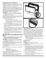 Предварительный просмотр 7 страницы Dimplex 6909590100 Service Manual