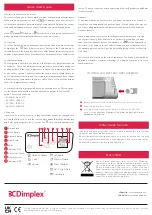 Предварительный просмотр 3 страницы Dimplex B075E Installation And Operating Instructions Manual