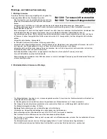 Dimplex BA 1200 Installation And Operating Manual preview