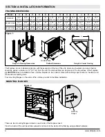 Preview for 4 page of Dimplex BF33DXP Installation Manual