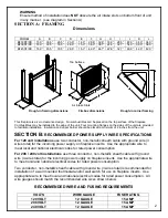 Preview for 4 page of Dimplex BF45DXP Installation Manual