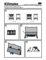 Dimplex BFD20 Operating Instructions предпросмотр