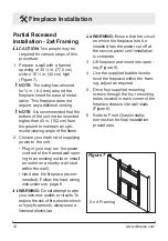 Предварительный просмотр 12 страницы Dimplex BLF3451 Owner'S Manual