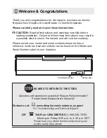 Preview for 3 page of Dimplex BLF74 Owner'S Manual