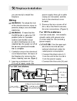 Preview for 9 page of Dimplex BLF74 Owner'S Manual