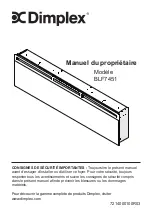 Предварительный просмотр 21 страницы Dimplex BLF7451 Owner'S Manual