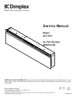 Dimplex BLF7451 Service Manual предпросмотр