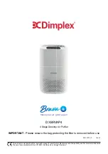 Предварительный просмотр 1 страницы Dimplex Brava DXBRVAP4 Manual