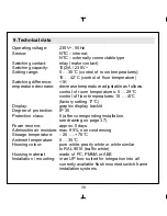 Preview for 38 page of Dimplex BRTU 101 UN Operating Instructions And System Description