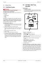 Preview for 20 page of Dimplex BWP 20A Installation And Operating Instructions Manual