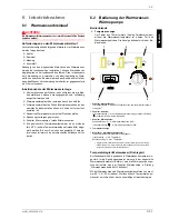 Preview for 9 page of Dimplex BWP 30 H Installation And Operating Instructions Manual