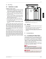 Preview for 19 page of Dimplex BWP 30 H Installation And Operating Instructions Manual