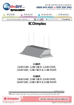 Dimplex CAB10AR Manual preview