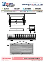 Preview for 2 page of Dimplex CAB10AR Manual