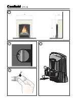 Предварительный просмотр 2 страницы Dimplex Canfield Canfield Canfield CFD20 Installation And Operating Instructions