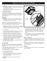 Preview for 12 page of Dimplex CBQ-ELE-AU Owner'S Manual