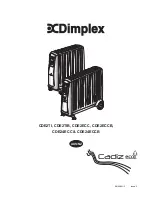 Dimplex CDE2TI Cadiz Eco Owner'S Manual предпросмотр