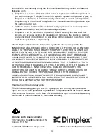 Preview for 15 page of Dimplex CDS8515 Owner'S Manual