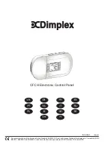 Dimplex CFCH Manual предпросмотр