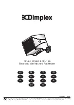 Предварительный просмотр 1 страницы Dimplex CFH120 Manual