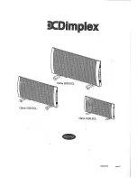 Предварительный просмотр 1 страницы Dimplex Clima 2000 ECL Instructions