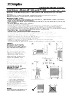 Предварительный просмотр 2 страницы Dimplex Cold Watcher Installation And Operating Instructions