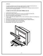 Preview for 14 page of Dimplex COMPACT FIREPLACE Parts And Service Manual