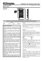 Предварительный просмотр 2 страницы Dimplex CPTS Installation And Operating Instructions