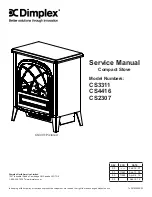 Dimplex CS33116A Service Manual preview