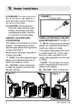 Предварительный просмотр 6 страницы Dimplex CUH02B31T Owner'S Manual