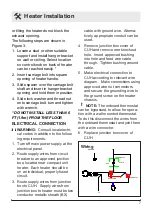 Предварительный просмотр 7 страницы Dimplex CUH02B31T Owner'S Manual