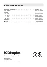 Предварительный просмотр 20 страницы Dimplex CUH02B31T Owner'S Manual