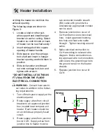 Preview for 7 page of Dimplex CUH05B31T Owner'S Manual