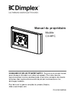 Предварительный просмотр 23 страницы Dimplex CX-MPC Owner'S Manual