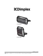 Предварительный просмотр 1 страницы Dimplex CXD2000H Instruction Manual