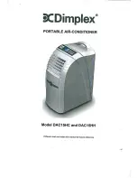 Dimplex DAC15HC Manual preview