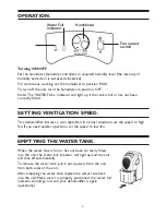 Preview for 5 page of Dimplex DACDEHU2 User Manual