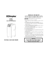 Предварительный просмотр 1 страницы Dimplex DC10RC Instruction Manual