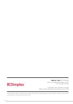 Preview for 14 page of Dimplex DCMIST30 Instruction Manual