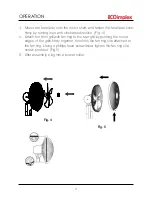 Предварительный просмотр 8 страницы Dimplex DCPFAC40 Instruction Manual