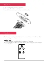 Preview for 8 page of Dimplex DCTF96WT Instruction Manual