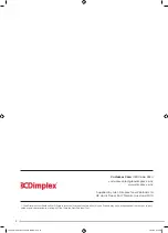 Preview for 12 page of Dimplex DCTFDC97 Instruction Manual