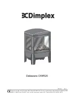 Preview for 1 page of Dimplex Delaware DWR20 User Manual