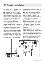 Preview for 6 page of Dimplex DF1870L Owner'S Manual